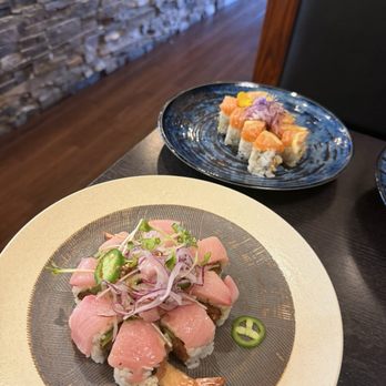 Kaiyu Sushi - Ceviche roll and Lemon Roll - Japanese Near Me - Los Angeles, California