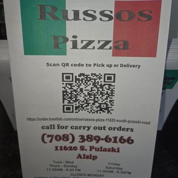 Russo's Pizza - New Menu and new items added - Pizza Near Me - Alsip, Illinois Russo's Pizza - New Menu and new items added - Pizza Near Me - Alsip, Illinois