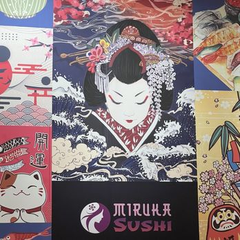 Miruka Sushi - Wall Deco - Sushi Bars Near Me - Royersford, Pennsylvania Miruka Sushi - Wall Deco - Sushi Bars Near Me - Royersford, Pennsylvania