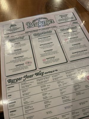 Menu photo 1 Bareburger - Montclair Montclair, NJ