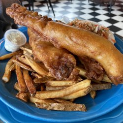 Triple D's Diner - Fish and chips - would order again!