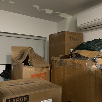 Cross Country Movers - More busted up boxes - Movers Near Me