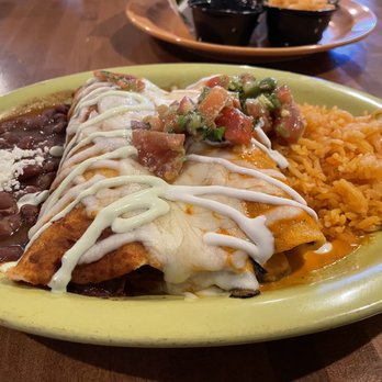 Cocina Madrigal - Choose two of your enchiladas. I ordered the Mushroom and the Beef Birria - Tacos Near Me - Phoenix, Arizona Cocina Madrigal - Choose two of your enchiladas. I ordered the Mushroom and the Beef Birria - Tacos Near Me - Phoenix, Arizona