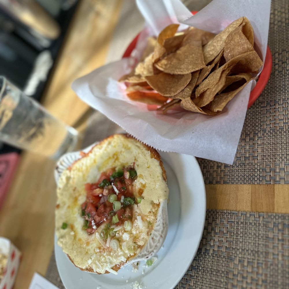 El Pavo Real - Rayas con queso (half priced on happy hour) - Mexican Near Me - New Orleans, Louisiana