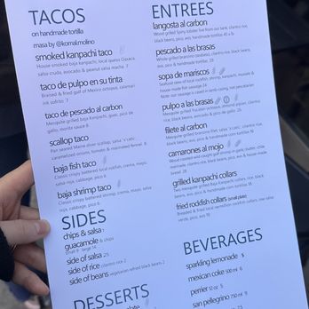 Holbox - Menu - Latin American Near Me - Los Angeles, California Holbox - Menu - Latin American Near Me - Los Angeles, California