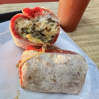 El Rinconcito Taco Shop - Hot Cheeto Burrito - Tacos Near Me - Chula Vista, California