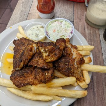 Grouper & Chips - My cold late grouper - Seafood Near Me - Naples, Florida