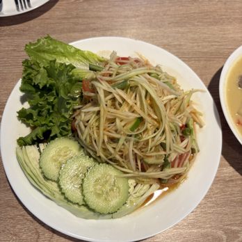 Lao'd District - PAPAYA SALAD - Thai Near Me - Houston, Texas