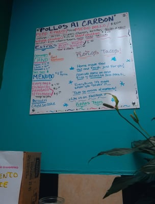 Menu photo 8 ñoños tacos Austin, TX