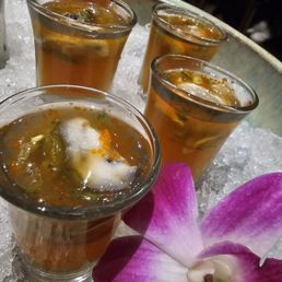 Oyster shooters than can cure any common cold lol. Very good. Oyster shooters than can cure any common cold lol. Very good.