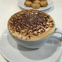 Virgin Australia Lounge - Cappucino