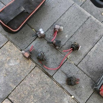 Legion Solar Power - Burnt up wiring from the Legion Solar install - Solar Installation Near Me - North Las Vegas, Nevada