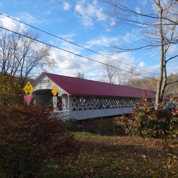 Ashuelot Covered Bridge - View of whole bridge - Landmarks & Historical Buildings Near Me - Winchester, New Hampshire Ashuelot Covered Bridge - View of whole bridge - Landmarks & Historical Buildings Near Me - Winchester, New Hampshire