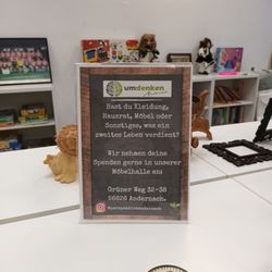 Perspektive gGmbH - Hinweisschild umdenken Andernach  (18.10.2023) H.S