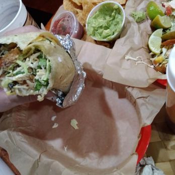 Cabo Bob's Burritos - #4 Fish Burrito - Tacos Near Me - Austin, Texas