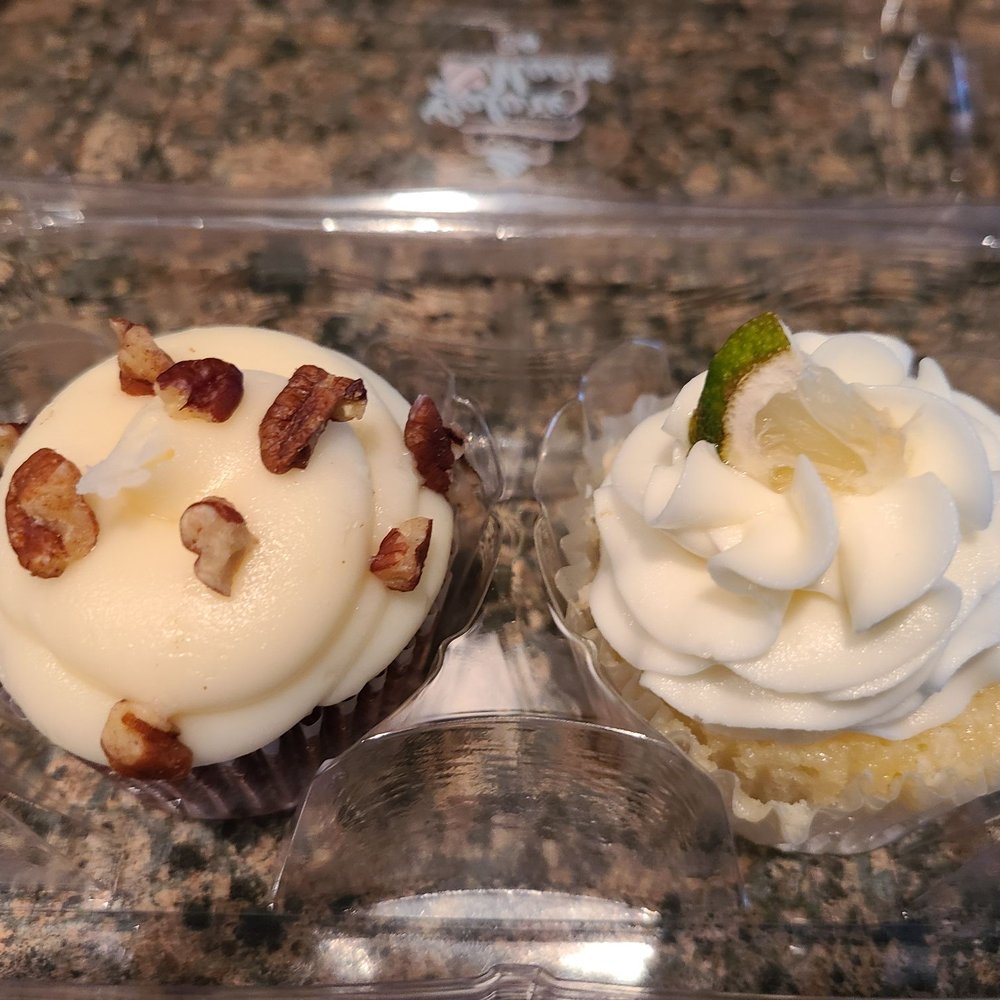 Creations Galore and Moore - Red Velvet & Key Lime Cupcakes - Desserts Near Me - Calera, Alabama
