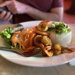 Nam Phuong - Grilled shrimp, broken rice