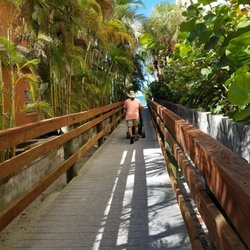 Royal Orleans of Pinellas Condo Association - Public boardwalk access to the beach