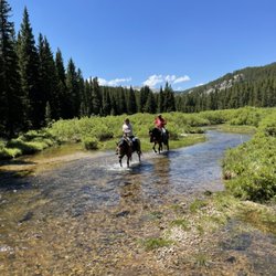 Spear-O-Wigwam - Guests on a half day ride