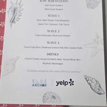 Elite All Star Dinner: Blue Anchor - Yelp Events Near Me - Jersey City, New Jersey