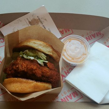Main Chick Hot Chicken - Dark Meat Sandwich (Mild Spicy) - Chicken Shop Near Me - Pasadena, California