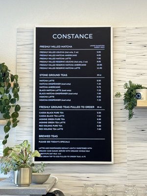 Menu photo 7 Constance Tea & Matcha San Francisco, CA Menu photo 7 Constance Tea & Matcha San Francisco, CA