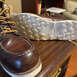 Shoemaker - New soles on my mix toes Red Wing Boots