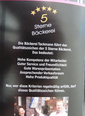 Menu photo 1 Tackmann Coffee House Henstedt-Ulzburg, SH