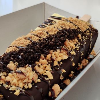 Monarca Gourmet Paletas - a chocolate covered ice cream sandwich - Ice Cream & Frozen Yogurt Near Me - Clive, Iowa