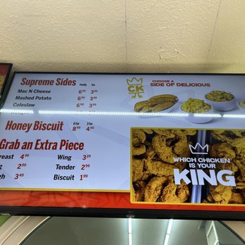 Tony's Fried Chicken - Menu - Chicken Wings Near Me - Sacramento, California