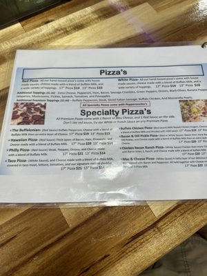 Menu photo 1 716 Wings Danville, VA