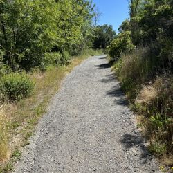 Red Willow Park - Most of the path was gravel