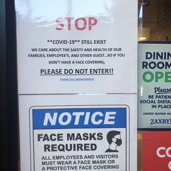 Zaxbys - Grammatically incorrect sign; they are not enforcing. - Chicken Wings Near Me - Mansfield, Texas