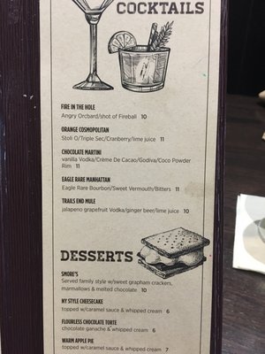 Menu photo 7 Trails End Pub & Grill Tannersville, PA