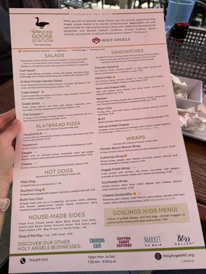 Menu photo 1 Spruced Goose Station McAdenville, NC