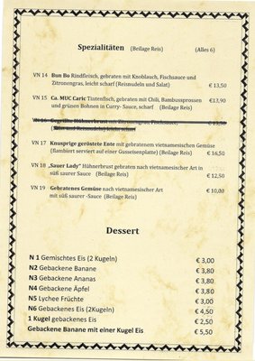 Menu photo 8 Asien-Restaurant Palawan Biberach, BW