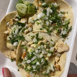 Chicken tacos