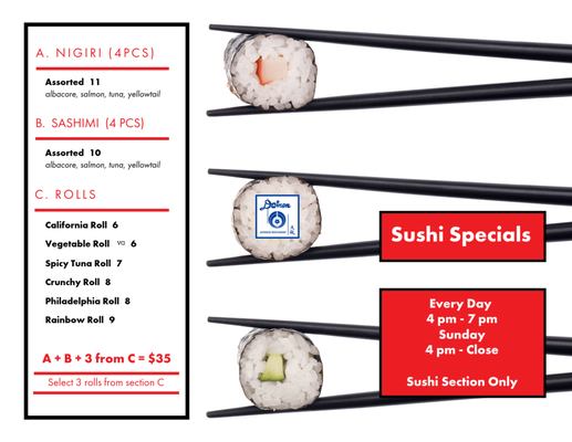 Menu photo 1 Daimon Japanese Restaurant Huntington Beach, CA Menu photo 1 Daimon Japanese Restaurant Huntington Beach, CA
