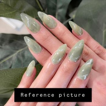 Gloss Nail Lounge - The picture I showed the nail tech - Nail Salons Near Me - Katy, Texas