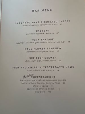 Menu photo 4 Paradisaea San Diego, CA