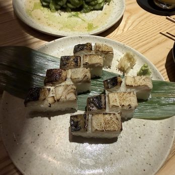 Raku - Pressed mackerel sushi - Japanese Near Me - New York, New York