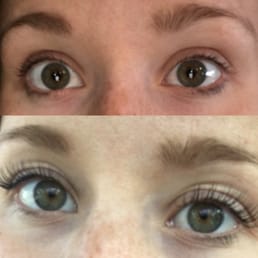 Natural set of lashes
