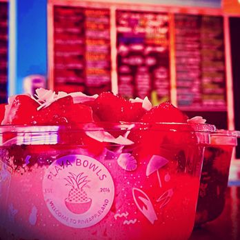 Playa Bowls - Açaí bowl with banana and strawberry - Acai Bowls Near Me - Rutherford, New Jersey Playa Bowls - Açaí bowl with banana and strawberry - Acai Bowls Near Me - Rutherford, New Jersey