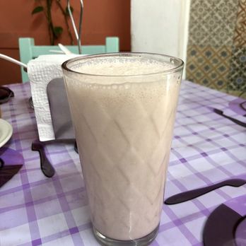 El Campanario - Strawberry Banana Milkshake - VN - Mexican Near Me - Puerto Vallarta, JAL El Campanario - Strawberry Banana Milkshake - VN - Mexican Near Me - Puerto Vallarta, JAL