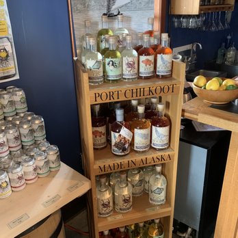 Port Chilkoot Distillery - Liquor on display and for sail - Distilleries Near Me - Haines, Alaska Port Chilkoot Distillery - Liquor on display and for sail - Distilleries Near Me - Haines, Alaska