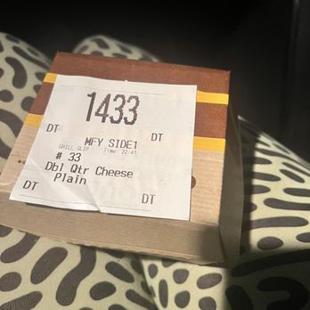 McDonald's - a price label on a cheese box - Burgers Near Me - Martinsburg, West Virginia McDonald's - a price label on a cheese box - Burgers Near Me - Martinsburg, West Virginia