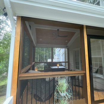 NC Porch Pros - Glass storm door from exterior - General Contractors Near Me - Raleigh, North Carolina NC Porch Pros - Glass storm door from exterior - General Contractors Near Me - Raleigh, North Carolina