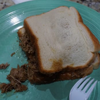 Sim's Bar-B Que - Does this look like an $8 sandwich to you? Not to me, never again. - Barbeque Near Me - Little Rock, Arkansas Sim's Bar-B Que - Does this look like an $8 sandwich to you? Not to me, never again. - Barbeque Near Me - Little Rock, Arkansas