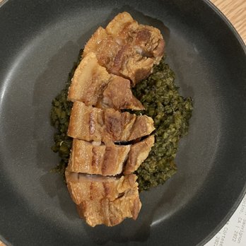 ESME - pork belly chicharrón - Coffee & Tea Near Me - Culver City, California
