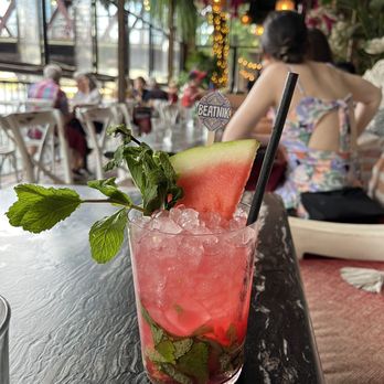 Beatnik On The River - Salted watermelon mojito - Cocktail Bars Near Me - Chicago, Illinois
